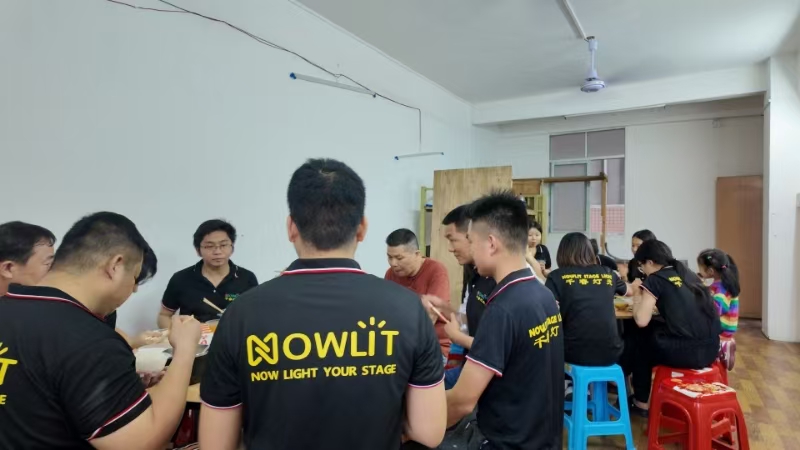 NOWLIT festival lunch