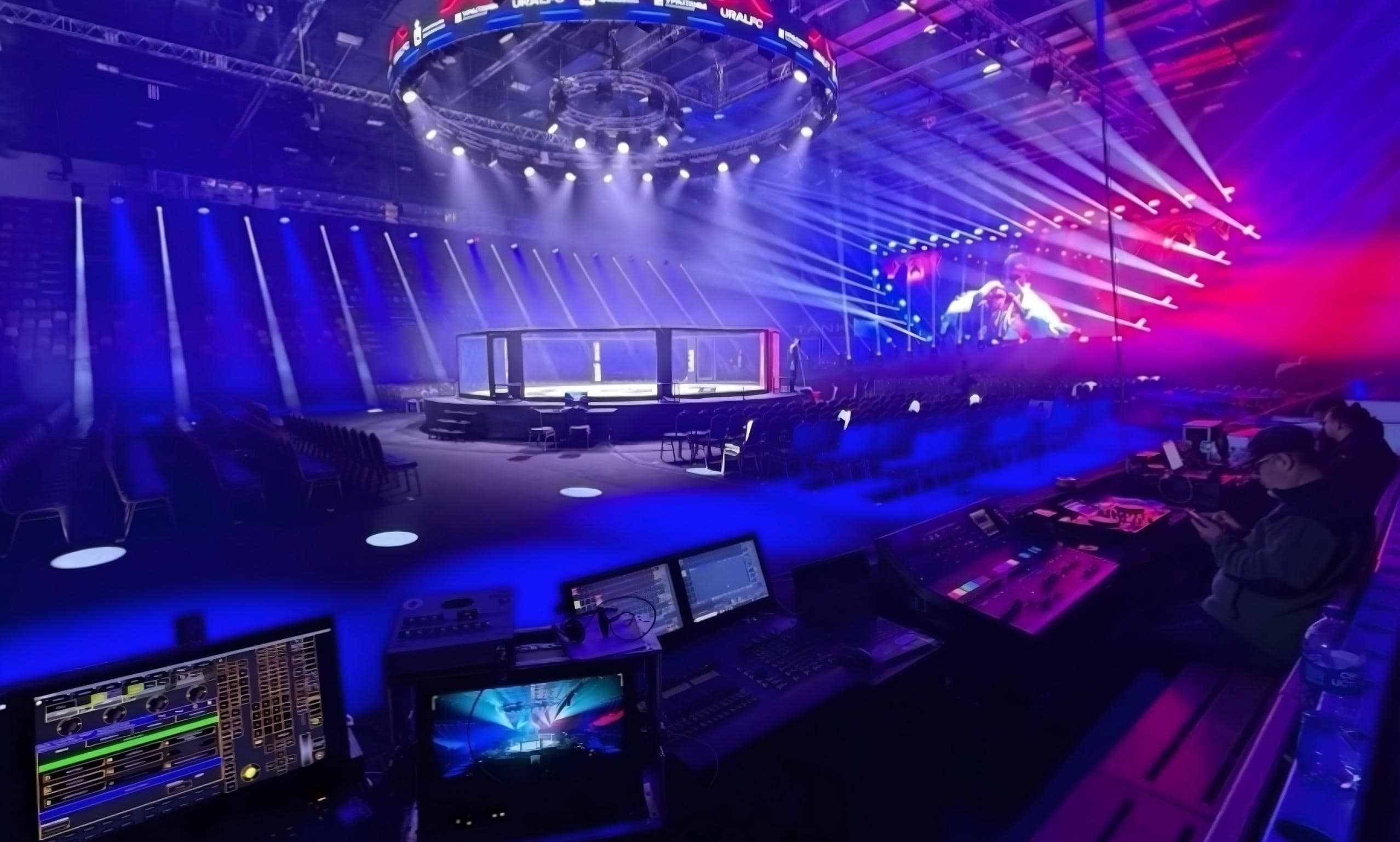 NOWLIT｜URALFC Governor's Cup — Aplicação de Iluminação em Moscou